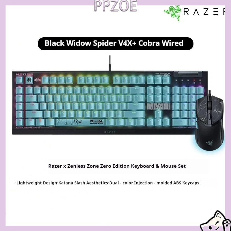 Gaming Keyboard Brand - Tastiera meccanica cablata Razer BlackWidow V4,