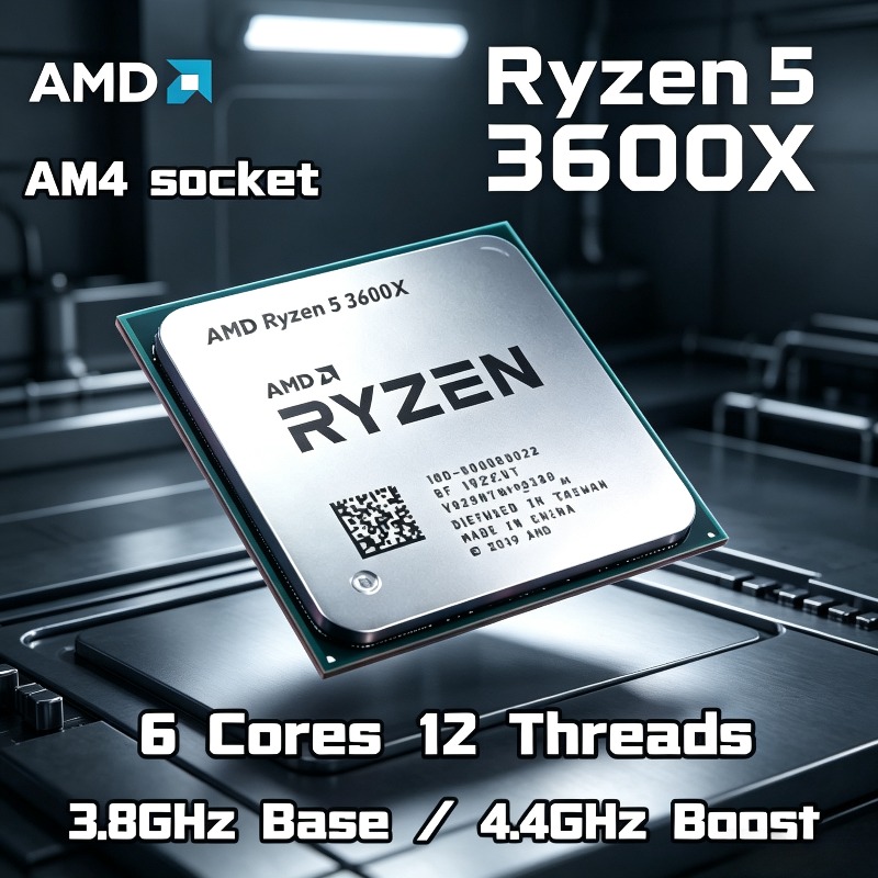 Amd Cpu Ryzen 5 - AMD Ryzen 5 3600X 3.8 GHz
