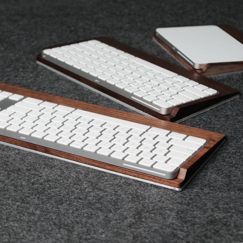 Wrist Rest Wood - Poggiapolsi in legno massello di noce
