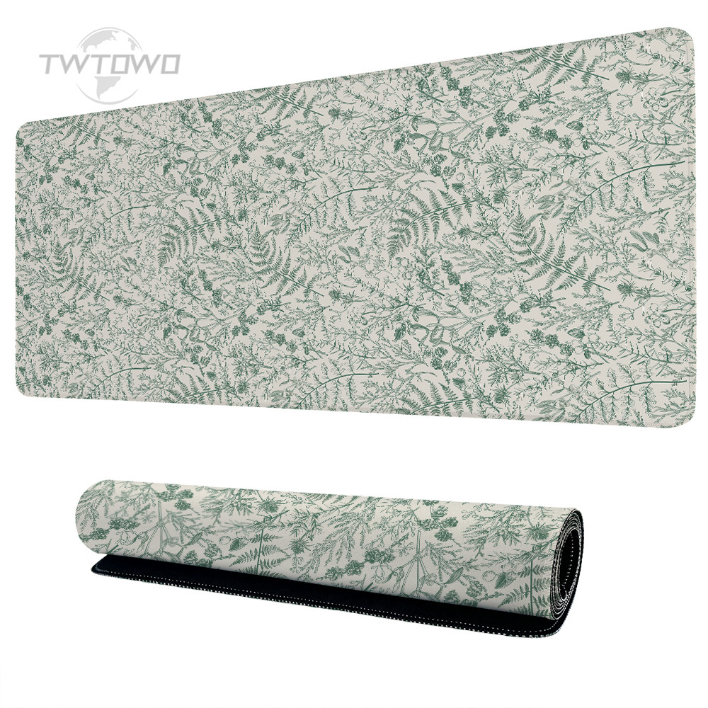Gaming Keyboard Non Mechanical - Tappetino per Mouse Gaming Green Flower