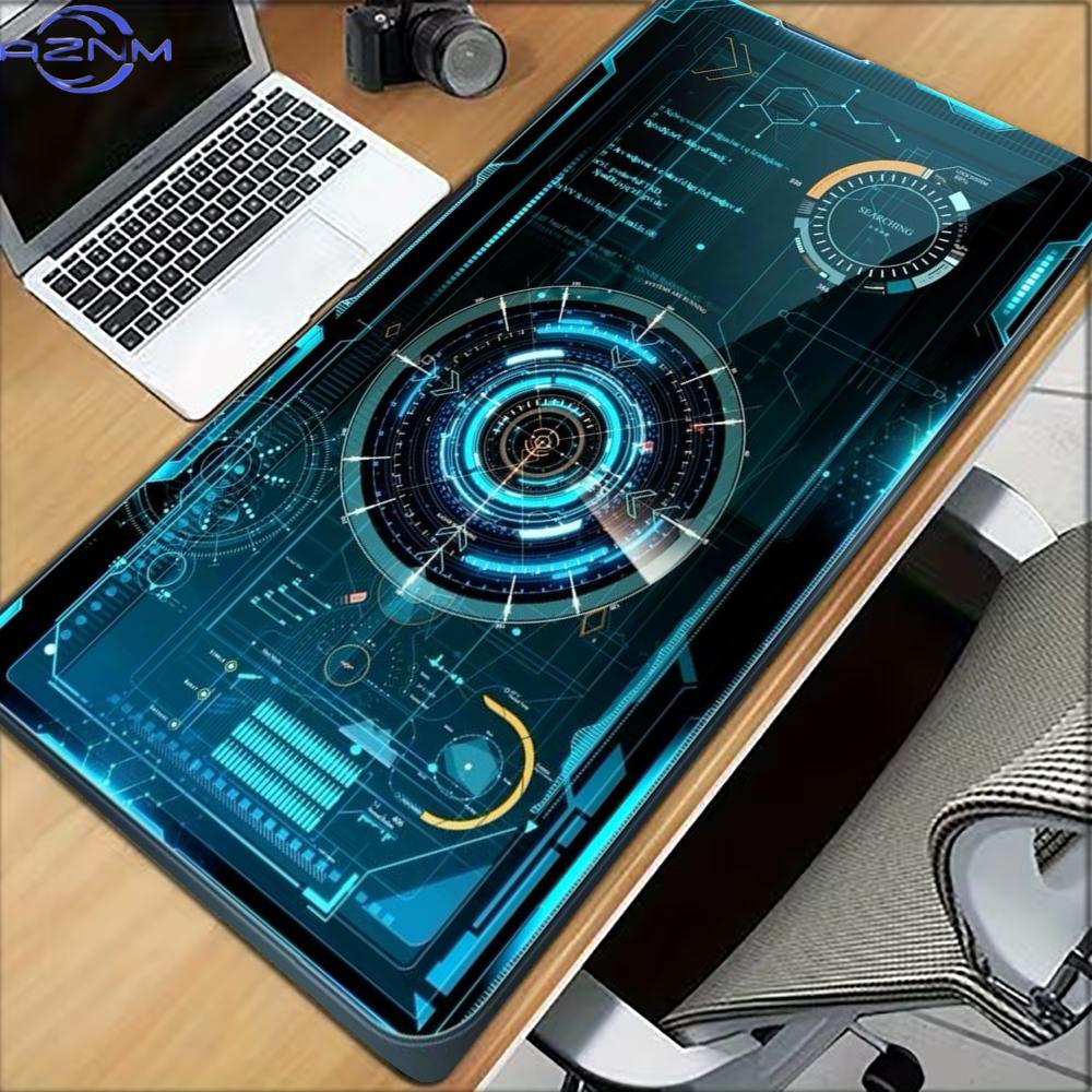 Gaming Keyboard Typewriter - Tappetino per Mouse da Gaming Sci-Fi