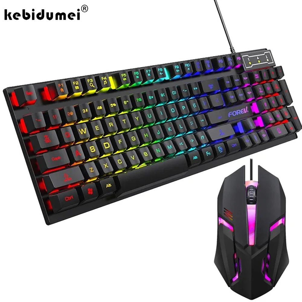 Gaming Keyboard And Mouse For Xbox - Kebidumei 104, tastiera meccanica retroilluminata, tastiera