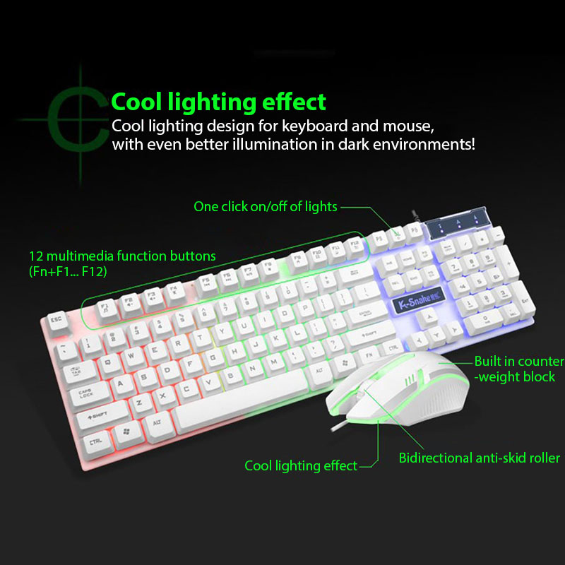 Set tastiera e mouse KM320 Tas - Gaming Keyboard And Mouse For Xbox recensione e prezzo