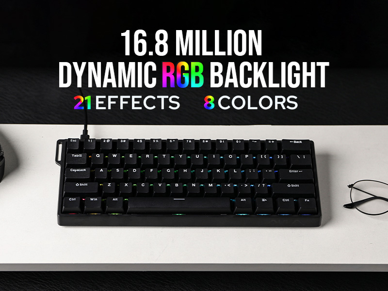 Tastiera Meccanica Personalizz - Gaming Keyboard Hall Effect Switches recensione e prezzo