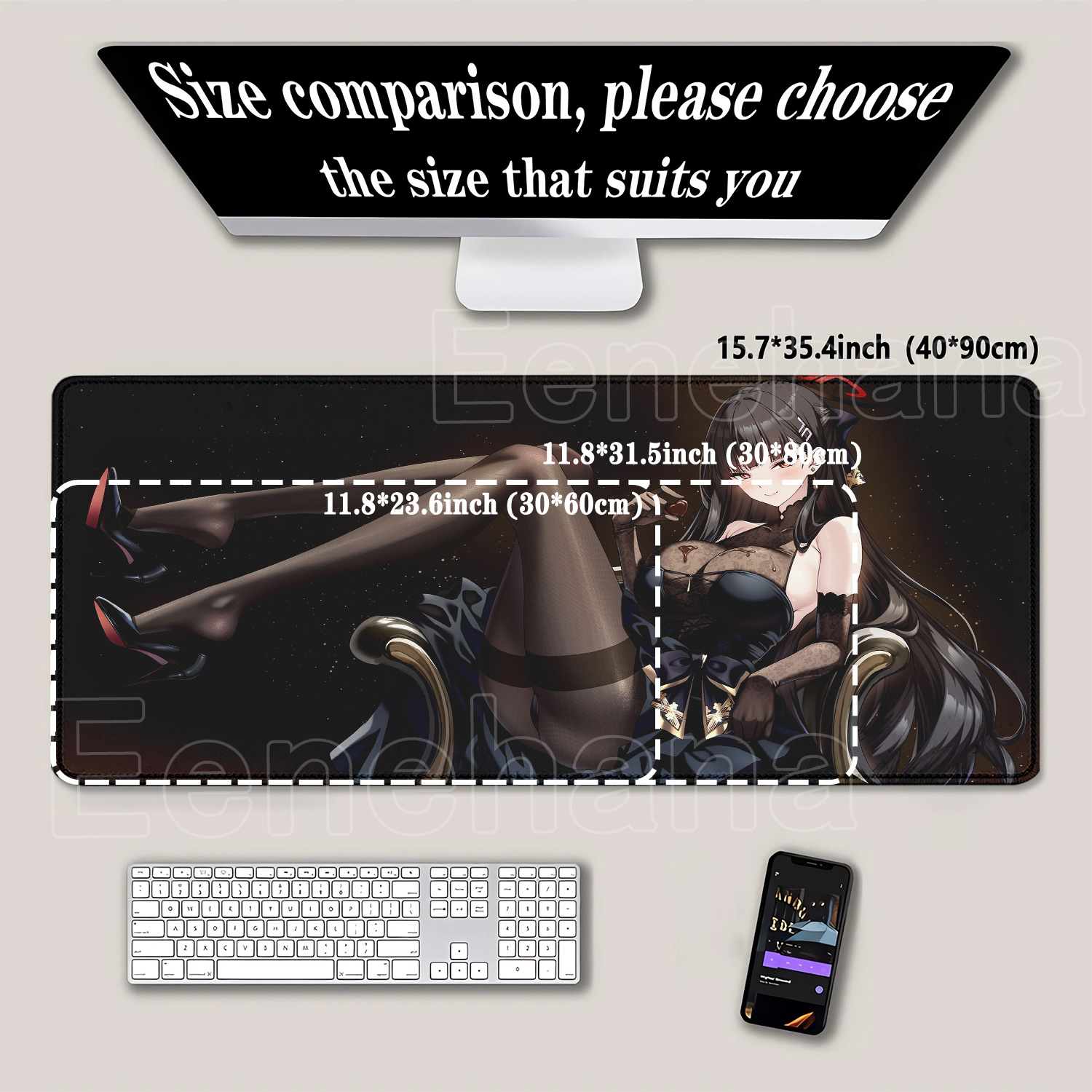 Tappetino per Mouse Gaming Blu - Gaming Keyboard Typewriter recensione e prezzo