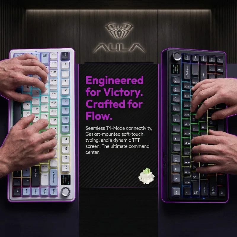 Tastiera Meccanica AULA F75 Ma - Gaming Keyboard Mechanical Wireless recensione e prezzo