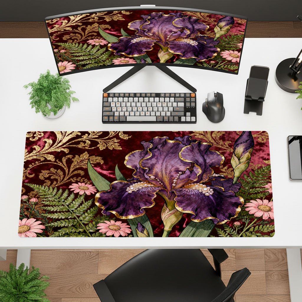 Tappetino per mouse viola flor - Gaming Keyboard Brand recensione e prezzo