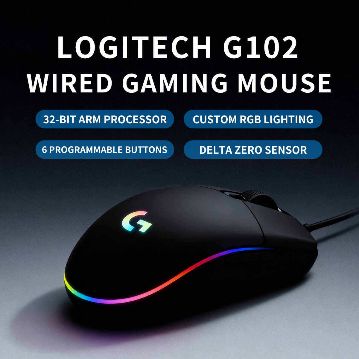 Mouse USB cablato Logitech G10 - Logitech Mouse G203 recensione e prezzo