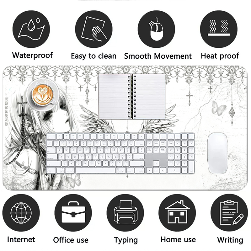 Tappetino per mouse in pelle,  - Gaming Keyboard Tactile recensione e prezzo